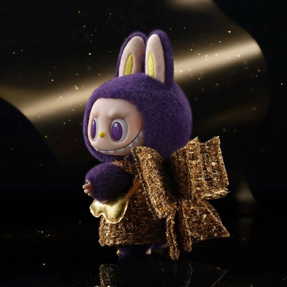 PopMart Authentic LABUBU × PRONOUNCE WINGS OF FORTUNE Vinyl Plush Hanging Card - Picture 2 of 12